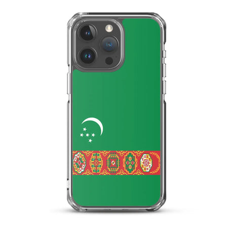 Coque de télephone drapeau turkménistan - pixelforma
