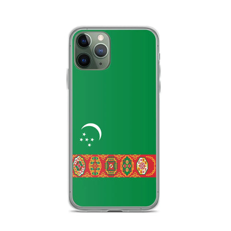 Coque de télephone drapeau turkménistan - pixelforma
