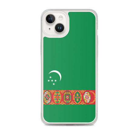 Coque de télephone drapeau turkménistan - pixelforma