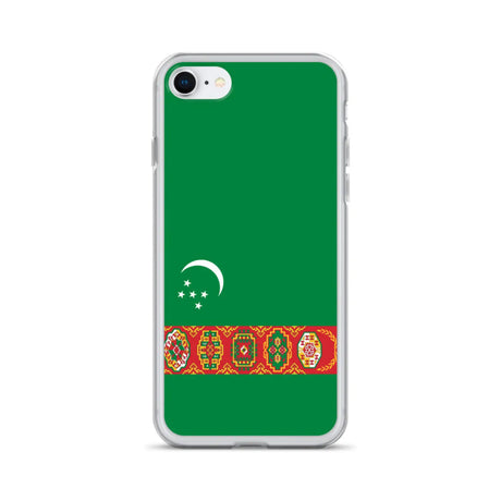Coque de télephone drapeau turkménistan - pixelforma