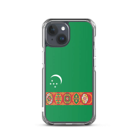Coque de télephone drapeau turkménistan - pixelforma