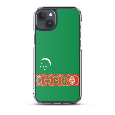 Coque de télephone drapeau turkménistan - pixelforma