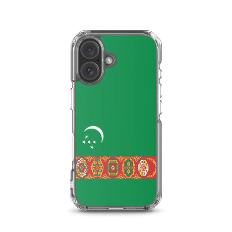 Coque de télephone drapeau turkménistan - pixelforma