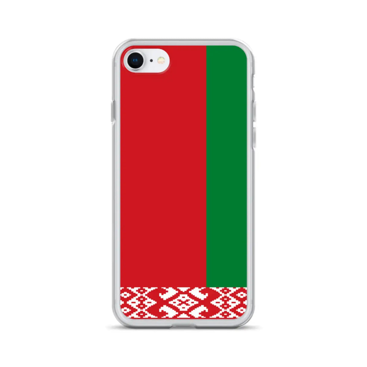 Coque iphone biélorussie souple transparente antichoc