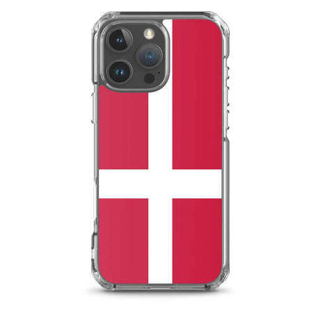 Coque iphone danemark souple motif drapeau antichoc