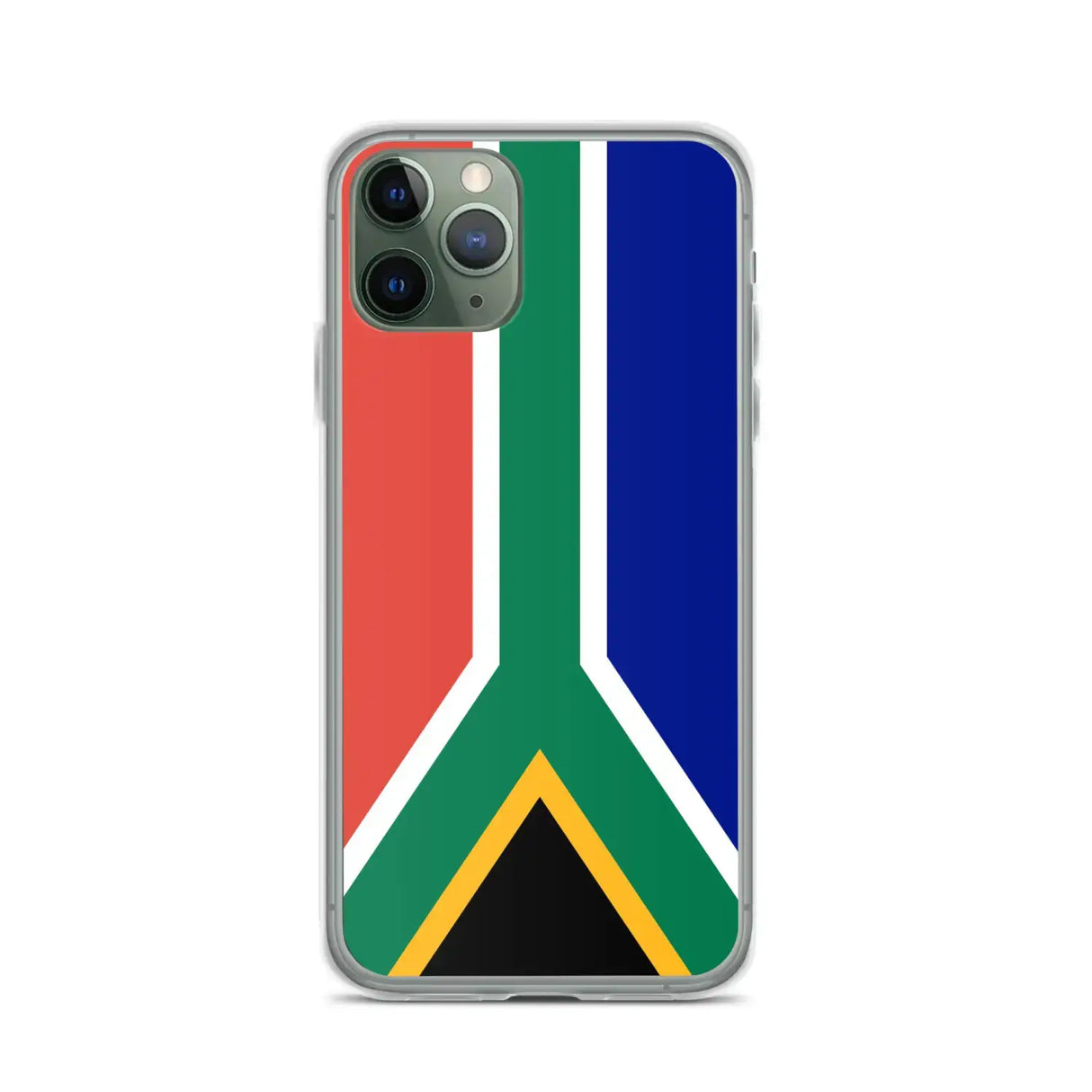 Coque iphone drapeau afrique du sud souple antichoc
