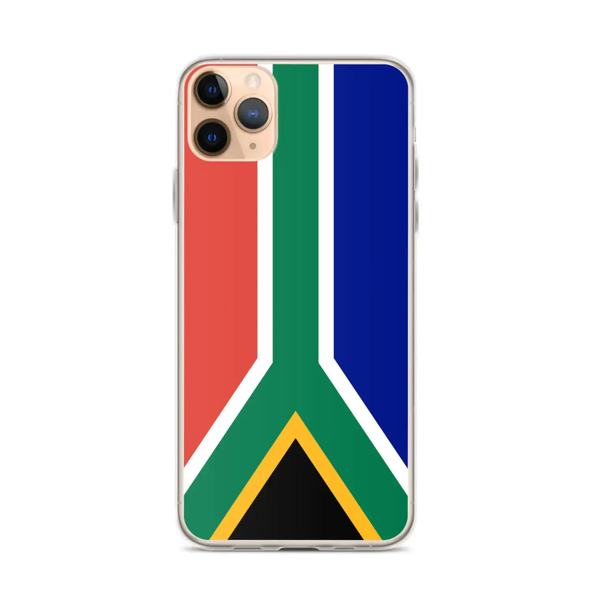 Coque iphone drapeau afrique du sud souple antichoc