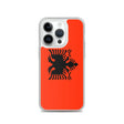 Coque iphone drapeau albanie souple antichoc transparente