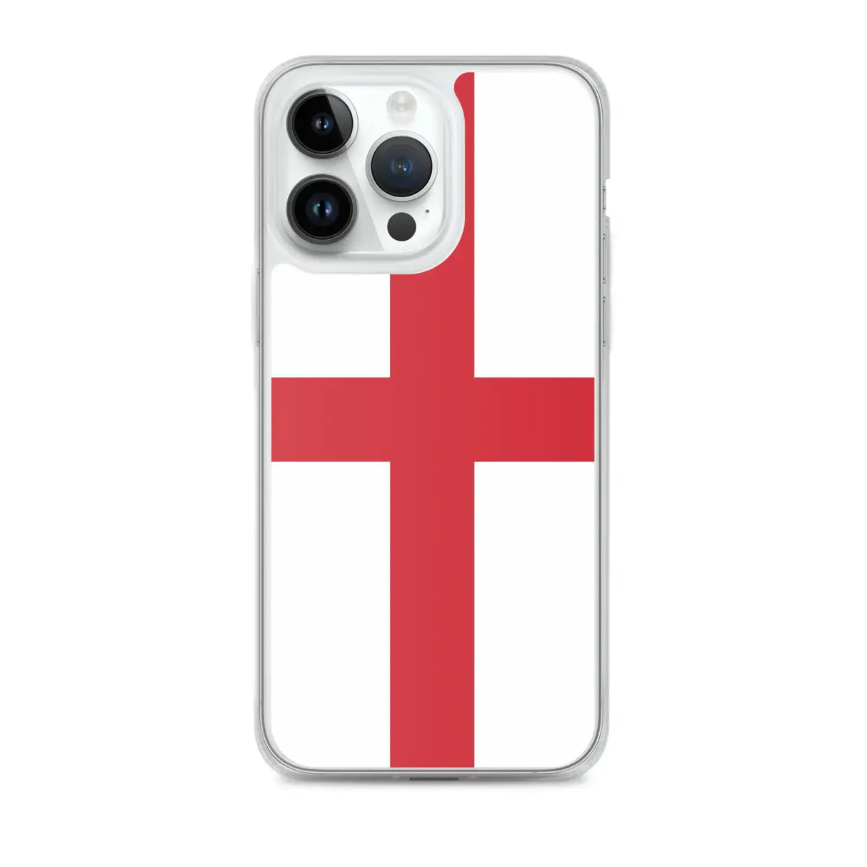 Coque iphone drapeau angleterre souple antichoc transparente