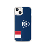 Coque iphone drapeau antarctique française souple antichoc