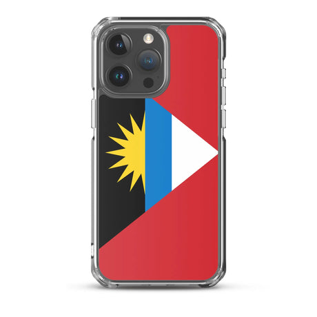 Coque iphone drapeau antigua-et-barbuda souple antichoc