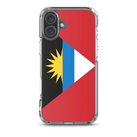 Coque iphone drapeau antigua-et-barbuda souple antichoc