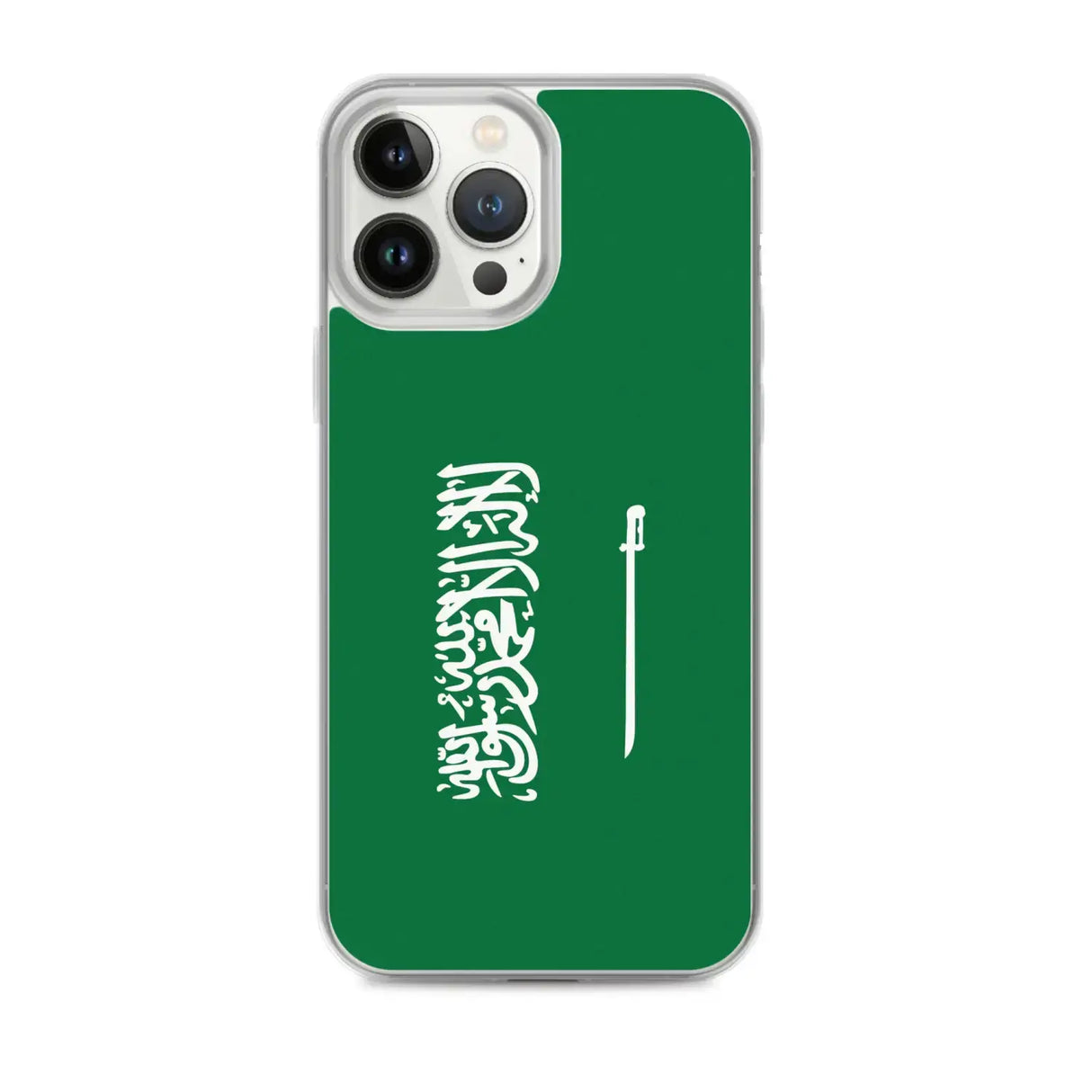 Coque iphone drapeau arabie saoudite souple antichoc