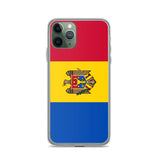 Coque iphone drapeau arménie souple antichoc transparente