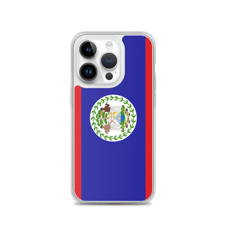 Coque iphone drapeau belize souple résistante antichoc