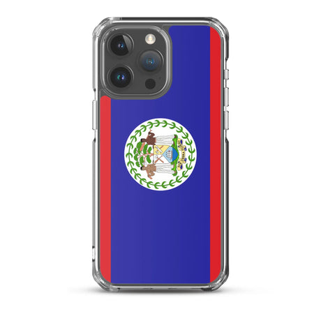 Coque iphone drapeau belize souple résistante antichoc