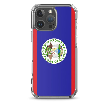 Coque iphone drapeau belize souple résistante antichoc