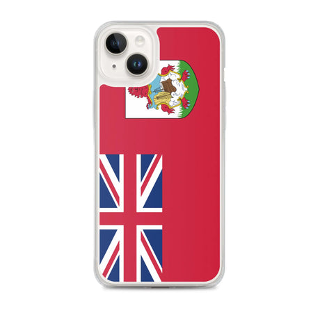 Coque iphone drapeau bermudes souple résistante antichoc