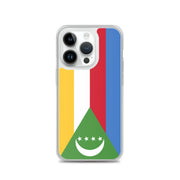 Coque iphone drapeau comores souple résistante antichoc