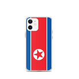 Coque iphone drapeau corée du nord souple et antichoc