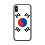 Coque iphone drapeau corée du sud souple antichoc