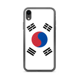Coque iphone drapeau corée du sud souple antichoc