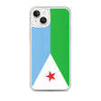 Coque iphone drapeau djibouti souple antichoc transparente