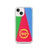 Coque iphone drapeau érythrée souple antichoc transparente