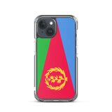 Coque iphone drapeau érythrée souple antichoc transparente