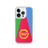 Coque iphone drapeau érythrée souple antichoc transparente