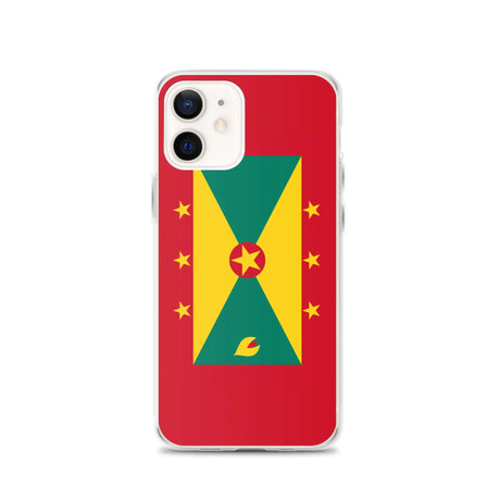 Coque iphone drapeau grenade souple antichoc transparente