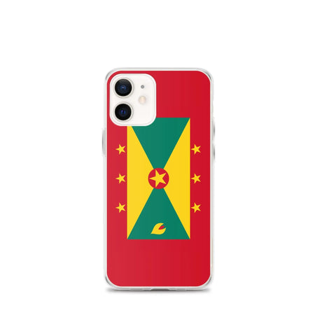 Coque iphone drapeau grenade souple antichoc transparente