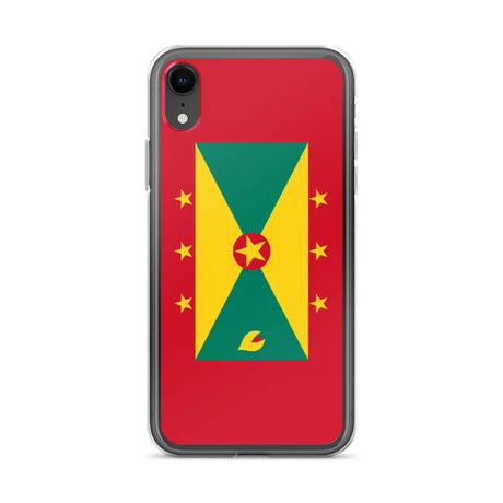 Coque iphone drapeau grenade souple antichoc transparente