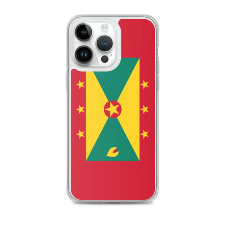 Coque iphone drapeau grenade souple antichoc transparente