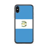 Coque iphone drapeau guatemala souple résistante antichoc