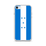 Coque iphone drapeau honduras souple antichoc transparente