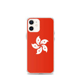 Coque iphone drapeau hong kong souple antichoc transparente