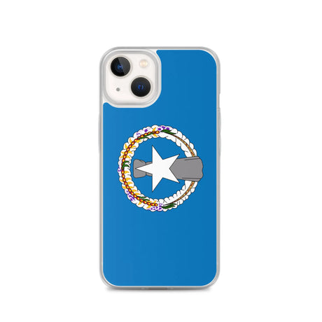Coque iphone drapeau îles mariannes du nord souple antichoc