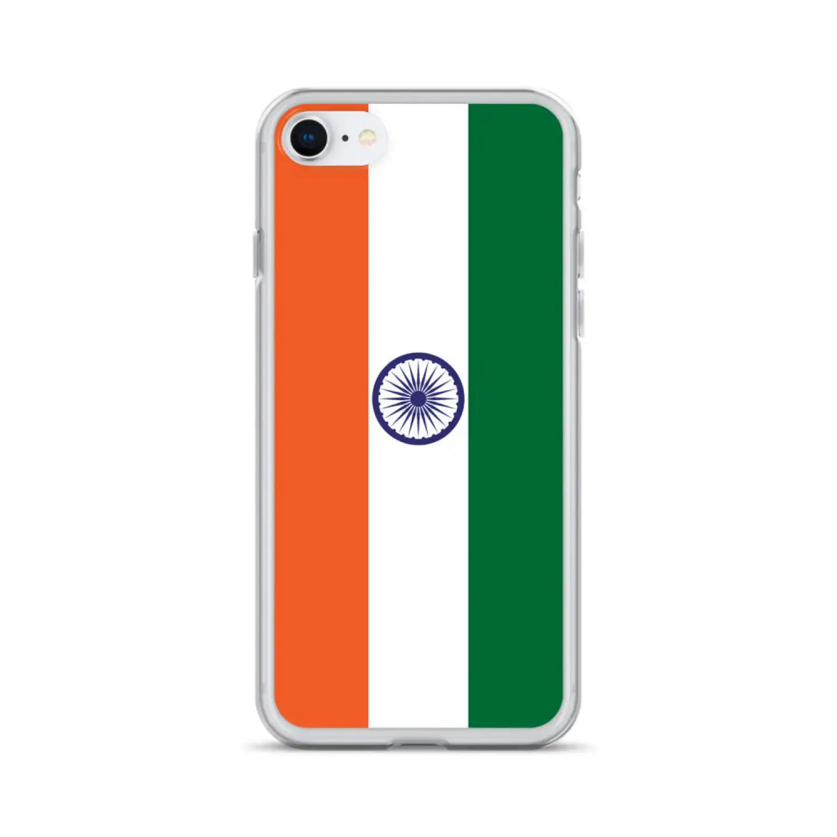 Coque iphone drapeau inde souple antichoc transparente