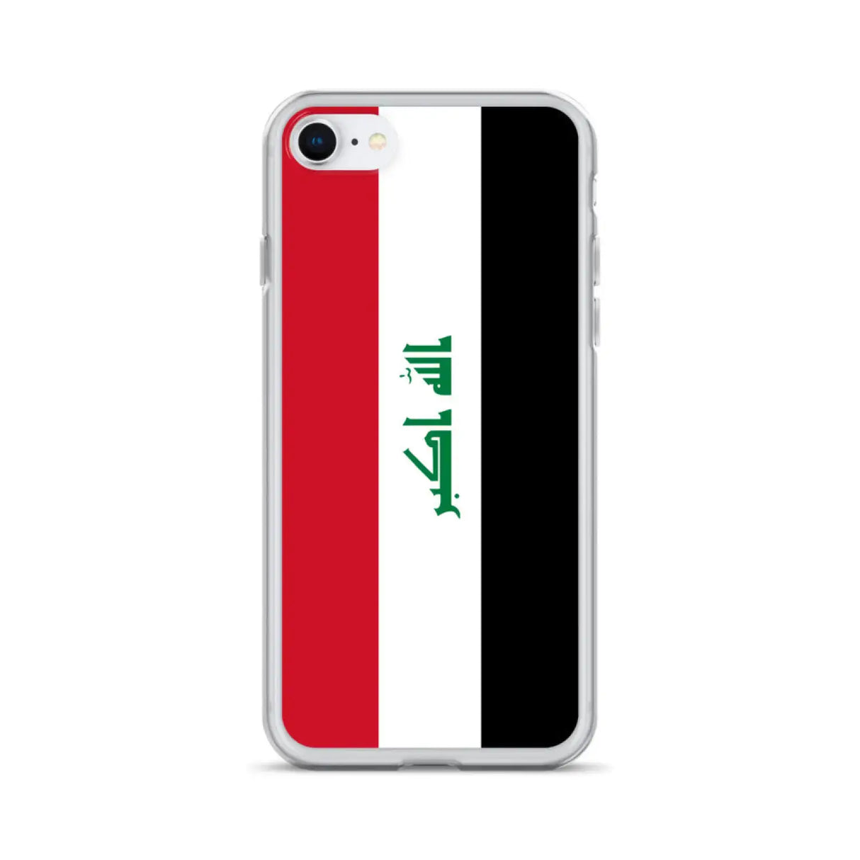 Coque iphone drapeau irak souple antichoc transparente