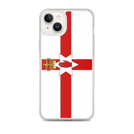 Coque iphone drapeau irlande du nord souple antichoc
