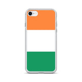 Coque iphone drapeau irlande souple antichoc transparente
