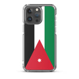 Coque iphone drapeau jordanie souple résistante antichoc