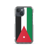 Coque iphone drapeau jordanie souple résistante antichoc