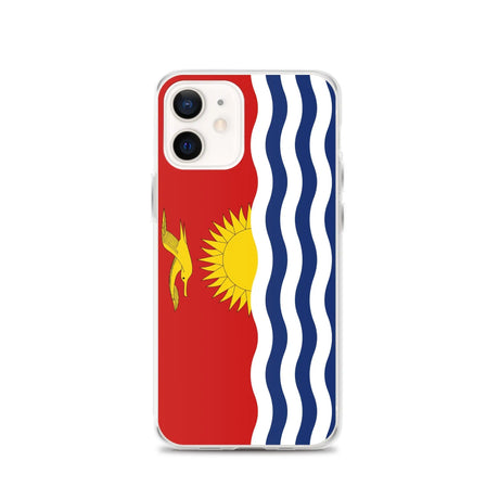 Coque iphone drapeau kiribati souple antichoc transparente