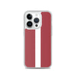 Coque iphone drapeau lettonie souple résistante antichoc