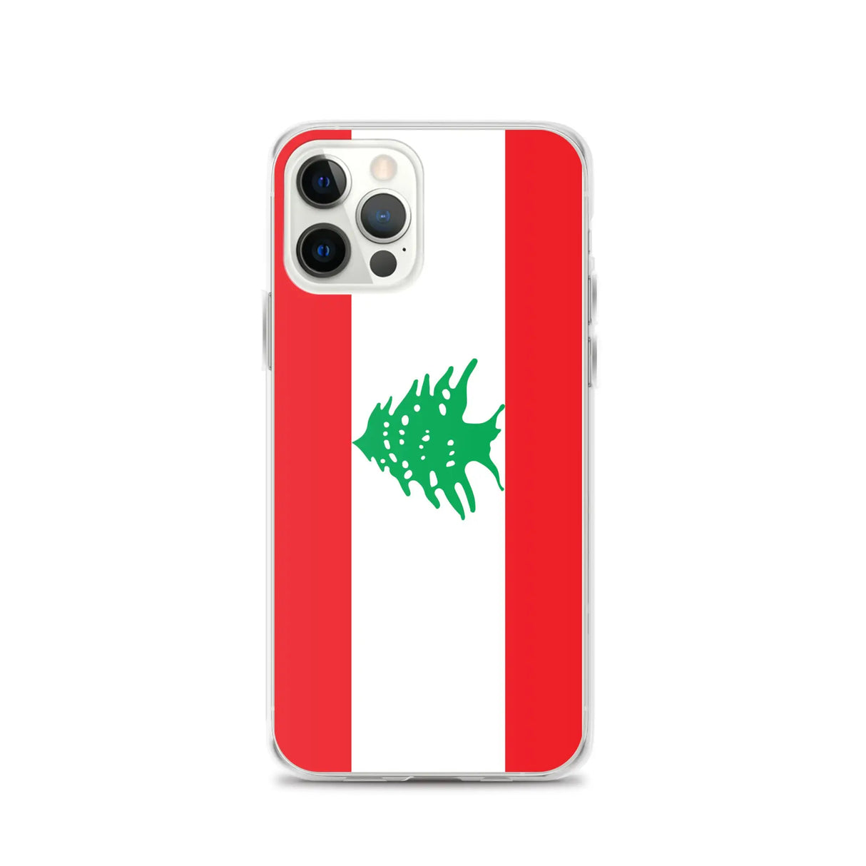 Coque iphone drapeau liban souple résistante antichoc
