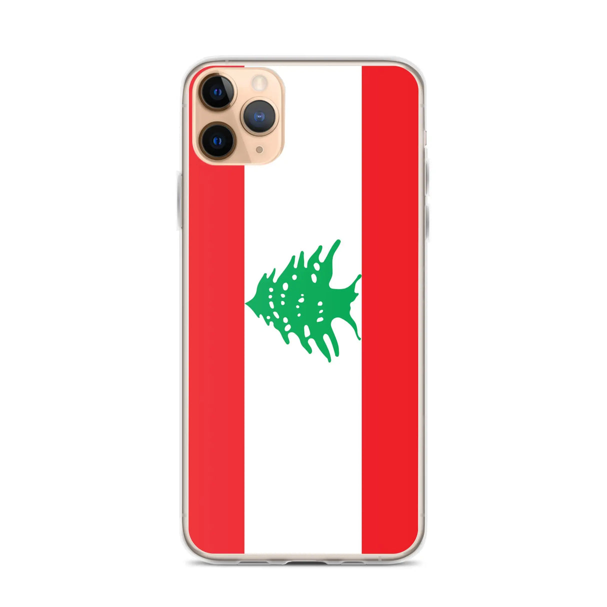 Coque iphone drapeau liban souple résistante antichoc