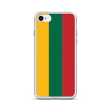 Coque iphone drapeau lituanie souple résistante antichoc