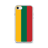 Coque iphone drapeau lituanie souple résistante antichoc